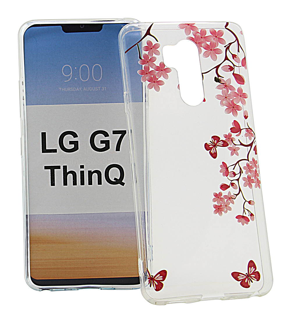 billigamobilskydd.se TPU-Designkotelo LG G7 ThinQ (G710M)