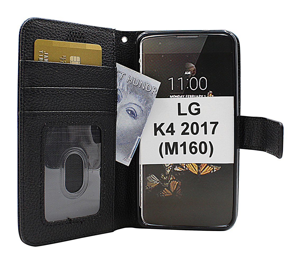 billigamobilskydd.se New Jalusta Lompakkokotelo LG K4 2017 (M160)