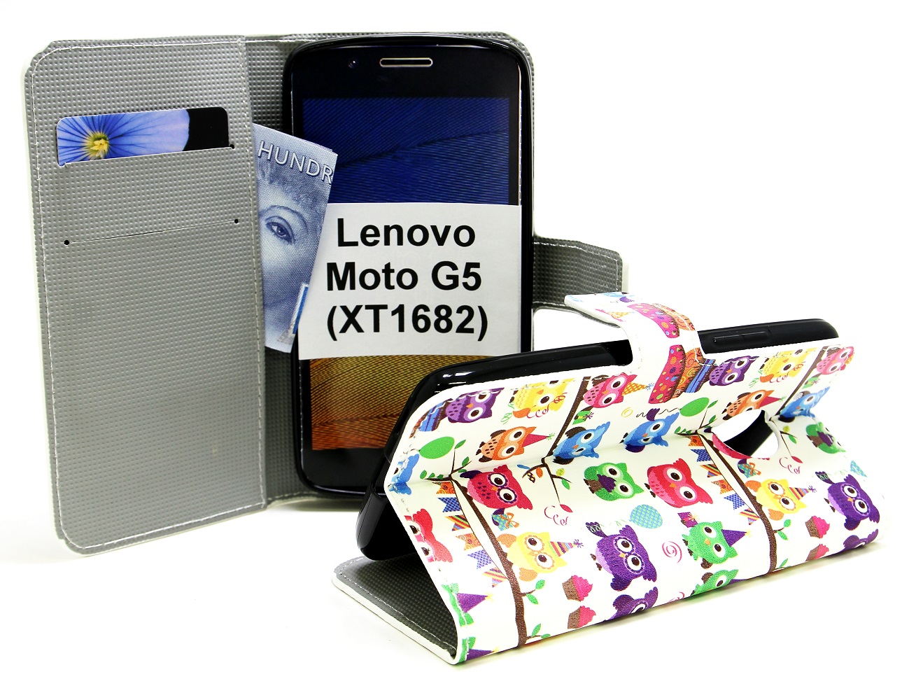 Kuviolompakko Lenovo Moto G5 (XT1682)