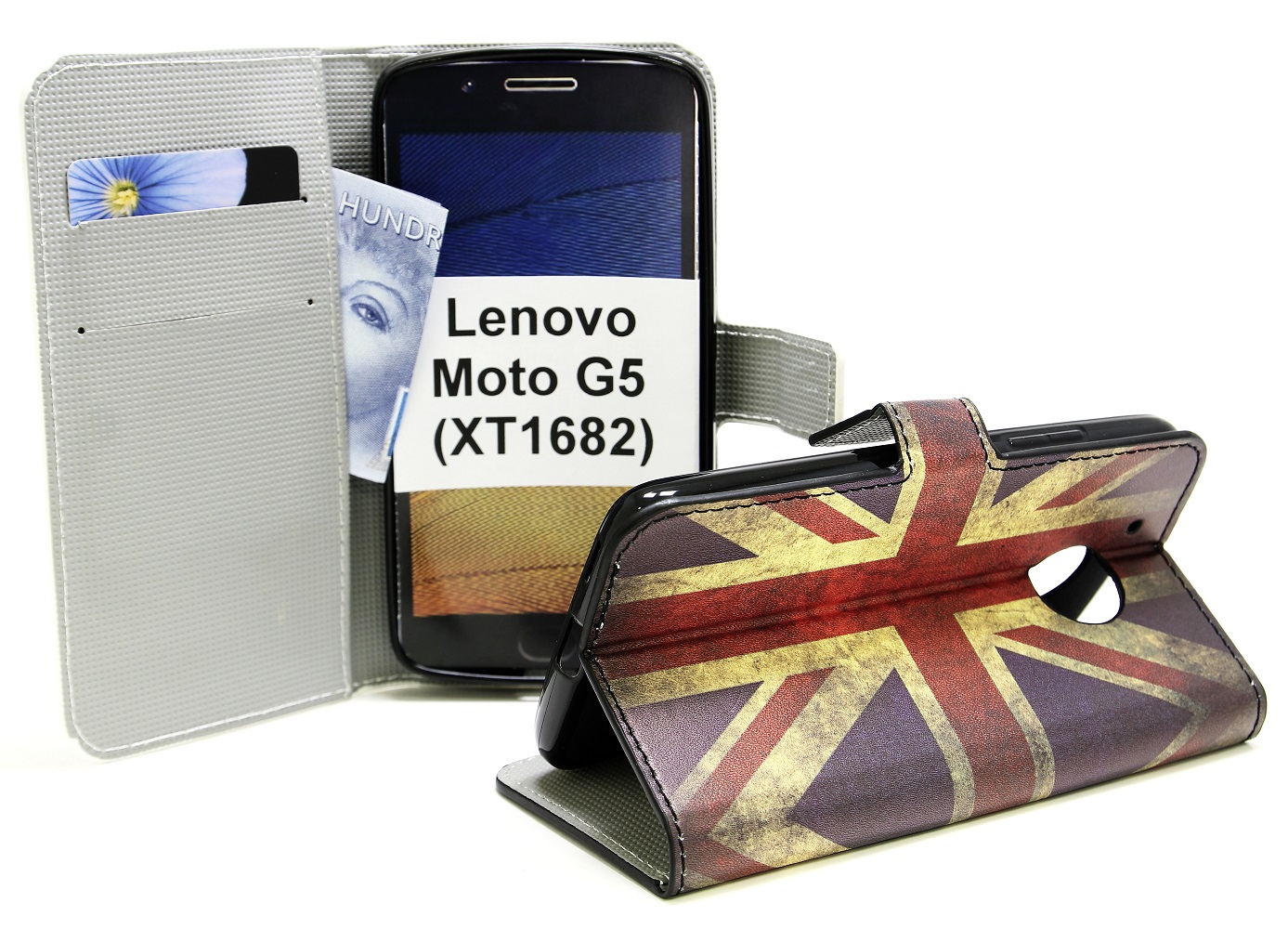 Kuviolompakko Lenovo Moto G5 (XT1682)
