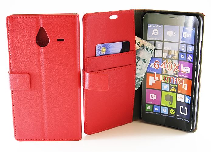 billigamobilskydd.se Jalusta Lompakkokotelo Microsoft Lumia 640 XL