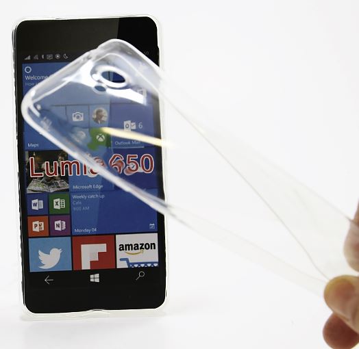 billigamobilskydd.se Ultra Thin TPU Kotelo Microsoft Lumia 650