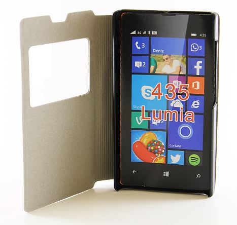 billigamobilskydd.se Flipcase Microsoft Lumia 532/435