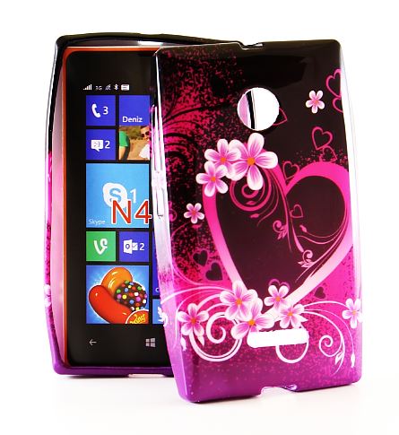 billigamobilskydd.se TPU Designcover Microsoft Lumia 532 / 435