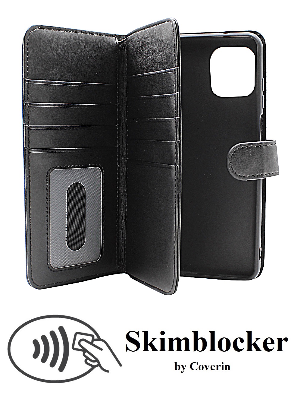 CoverIn Skimblocker XL Magnet Wallet Motorola Edge 20 Lite