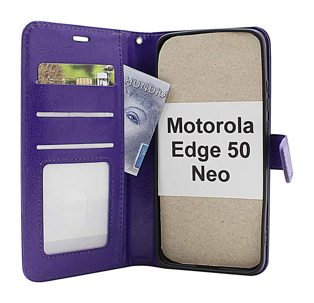 Crazy Horse Motorola Edge 50 Neo Puhelimen Kuoret