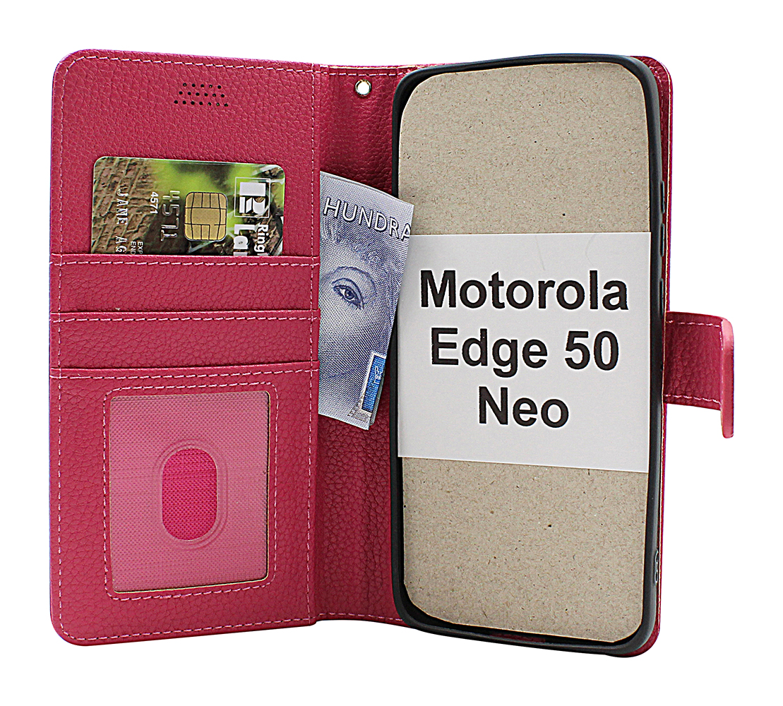 New Jalusta Lompakkokotelo Motorola Edge 50 Neo