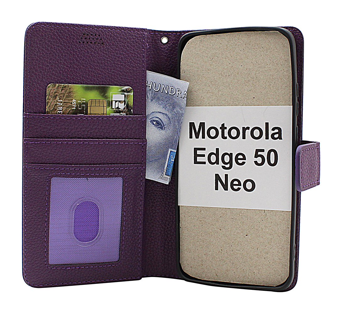 New Jalusta Lompakkokotelo Motorola Edge 50 Neo