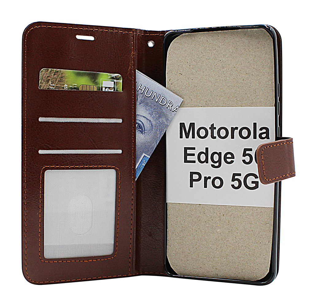 Crazy Horse Motorola Edge 50 Pro 5G Puhelimen Kuoret