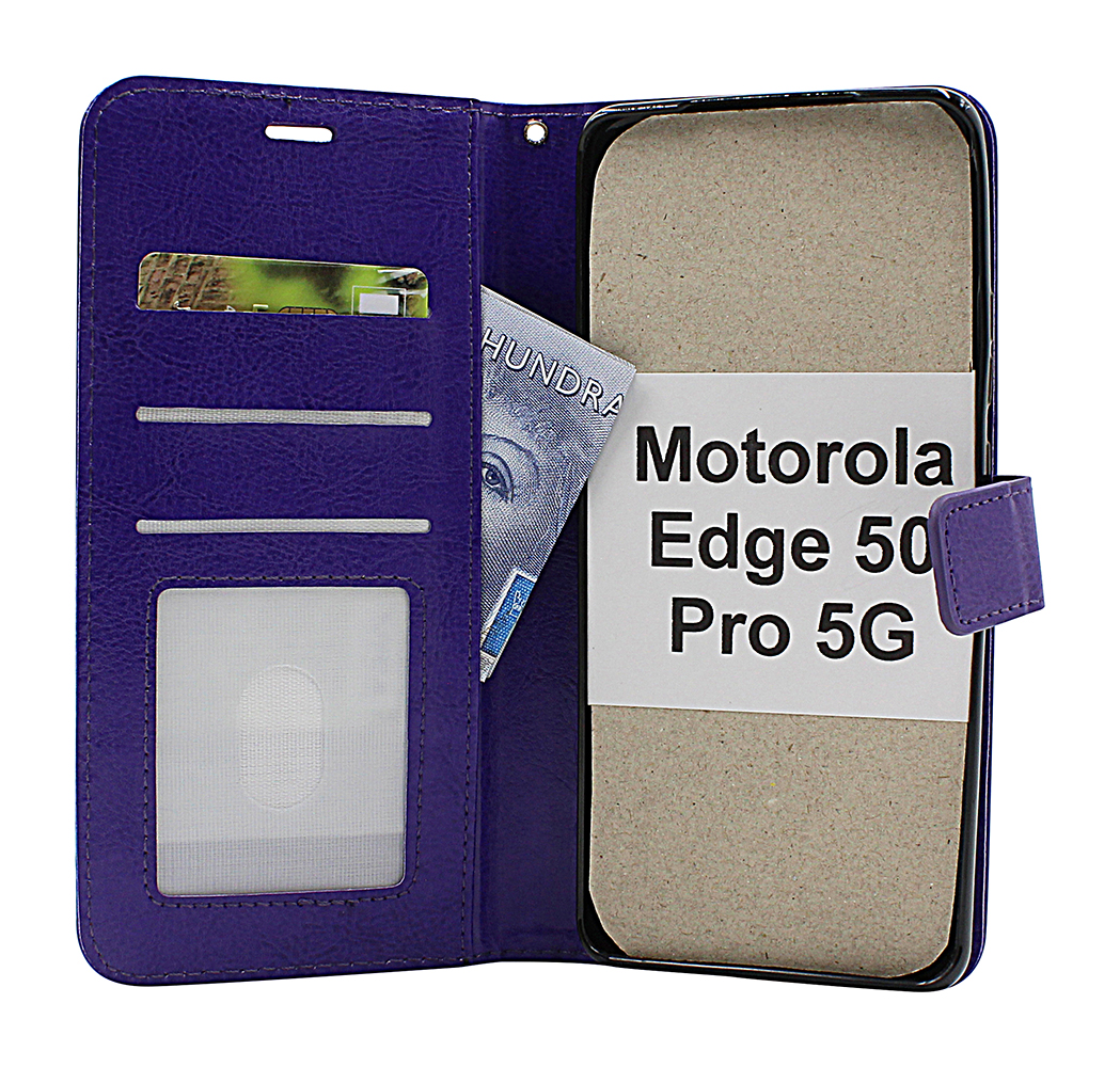Crazy Horse Motorola Edge 50 Pro 5G Puhelimen Kuoret
