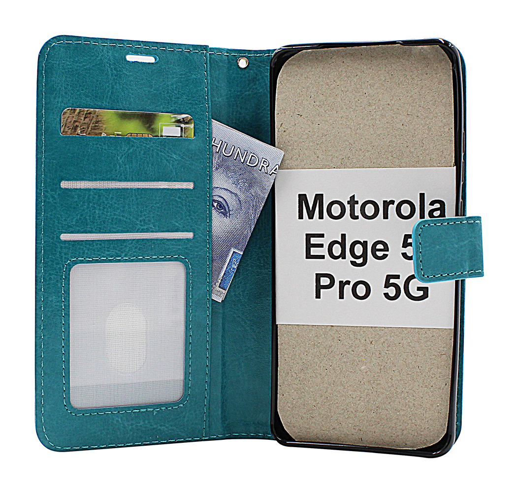 Crazy Horse Motorola Edge 50 Pro 5G Puhelimen Kuoret