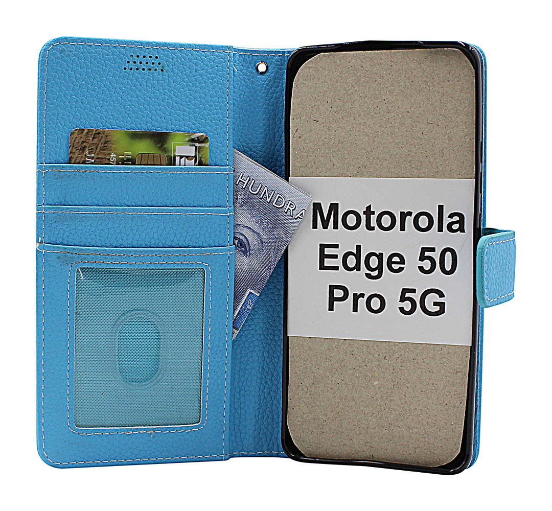 New Jalusta Lompakkokotelo Motorola Edge 50 Pro 5G