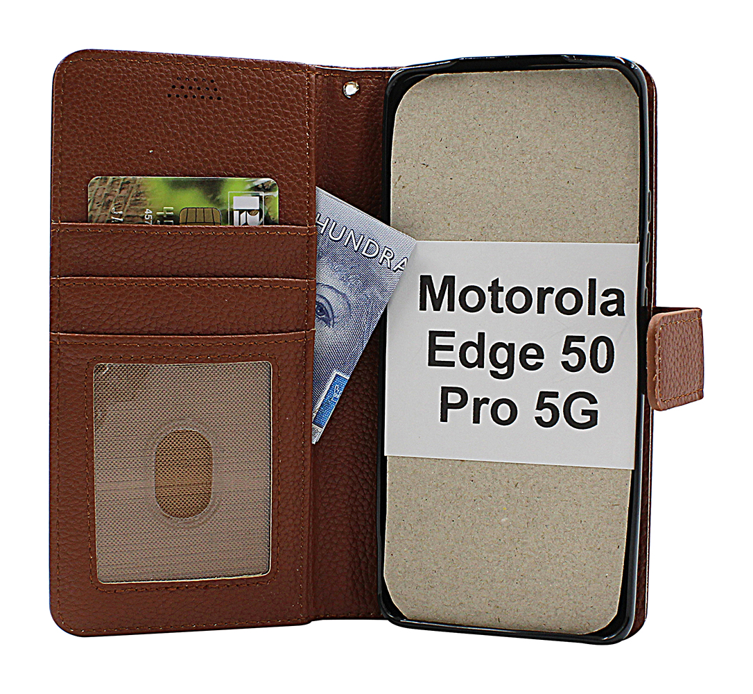 New Jalusta Lompakkokotelo Motorola Edge 50 Pro 5G