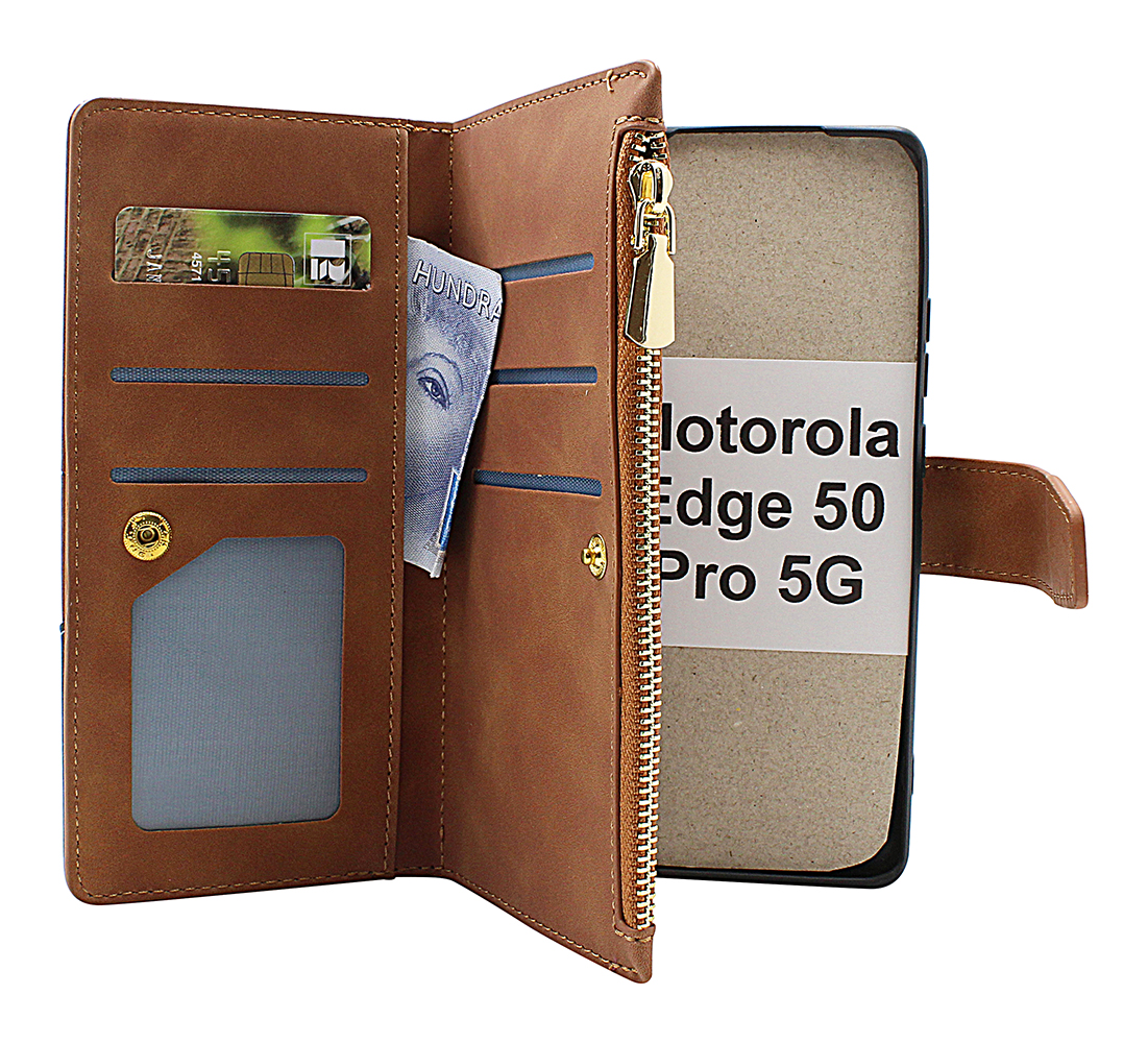 XL Standcase Luksuskotelo puhelimeen Motorola Edge 50 Pro 5G