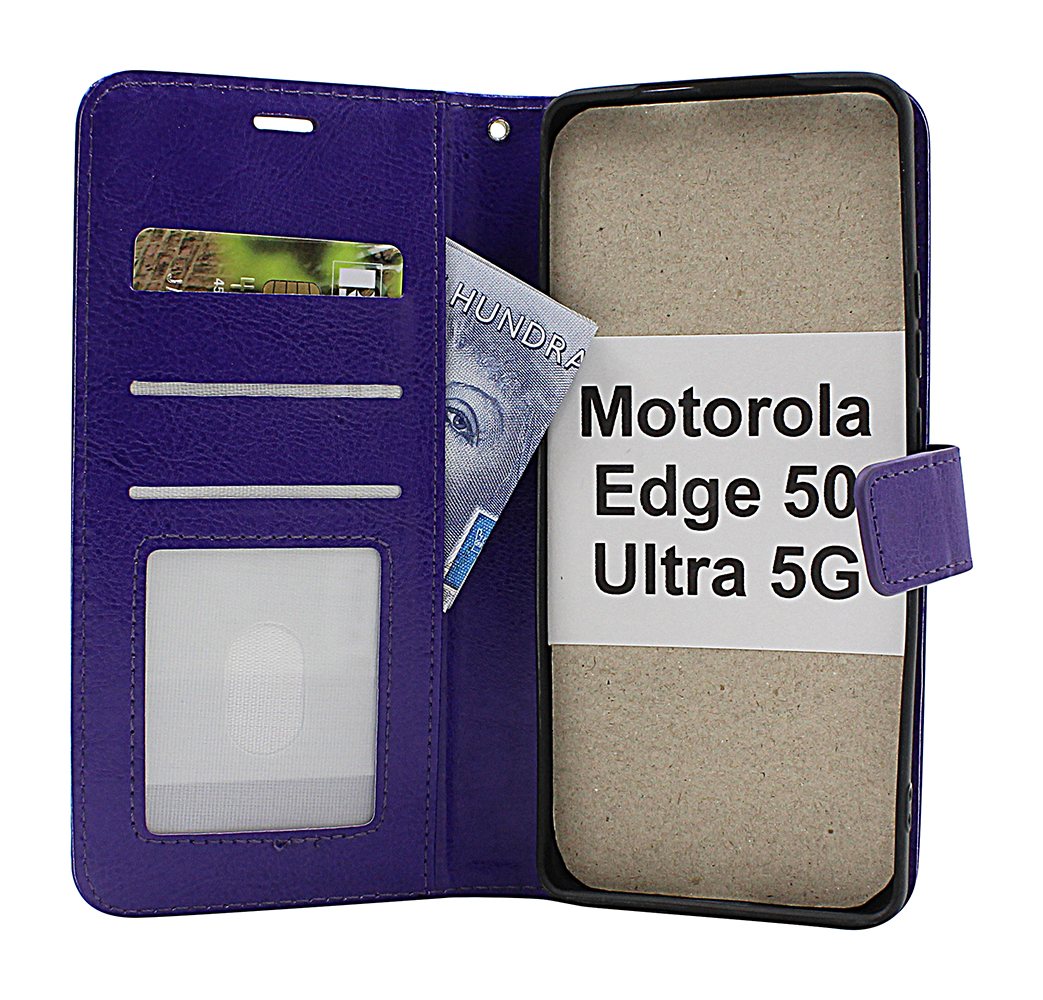 Crazy Horse Motorola Edge 50 Ultra 5G Puhelimen Kuoret