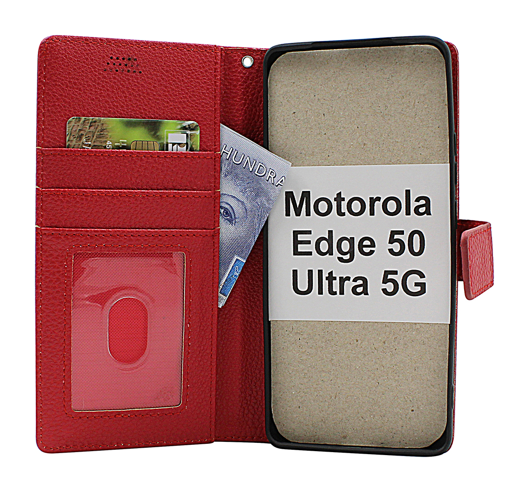 New Jalusta Lompakkokotelo Motorola Edge 50 Ultra 5G