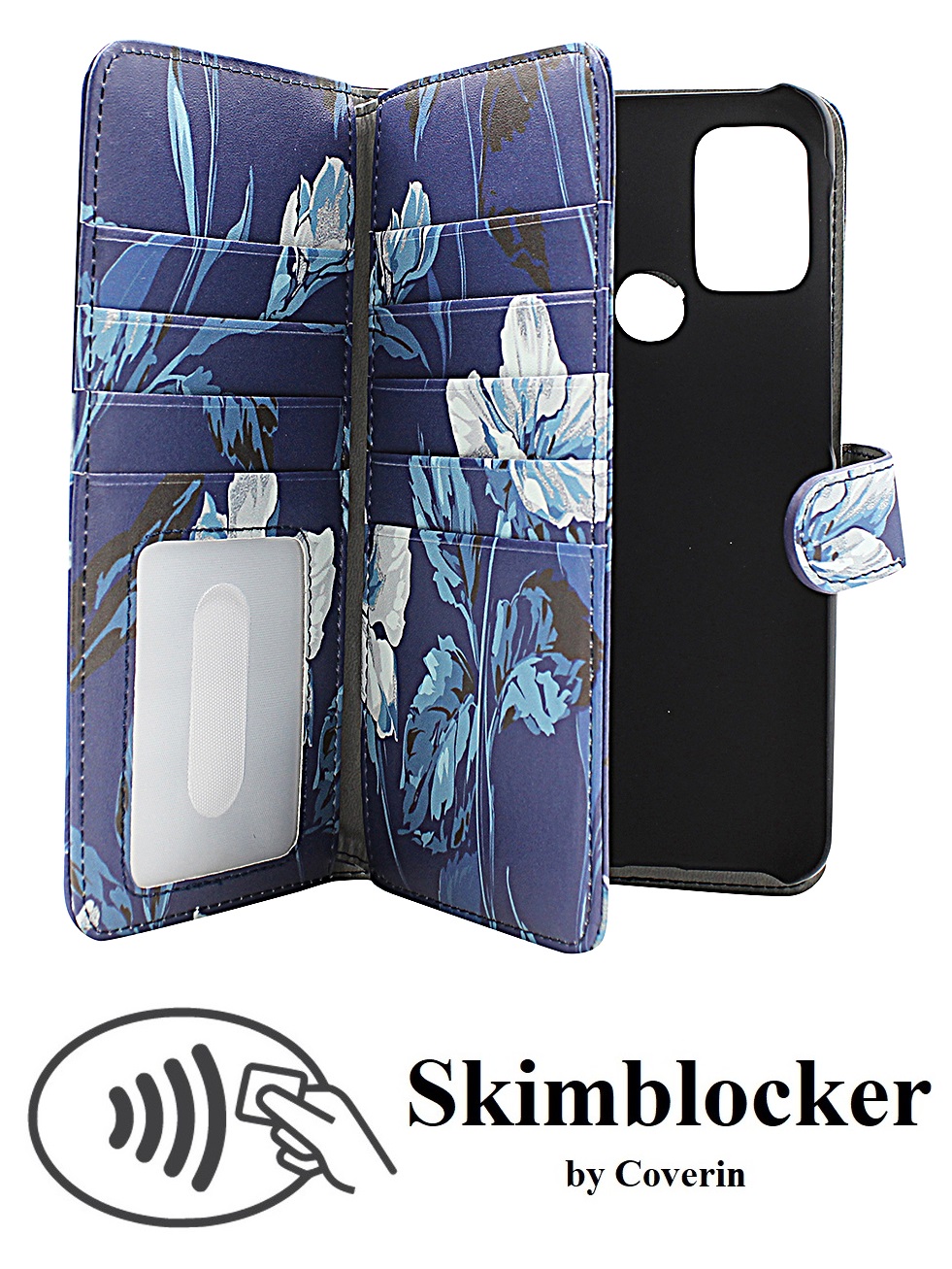 CoverIn Skimblocker XL Magnet Designwallet Motorola Moto G20 / Moto G30