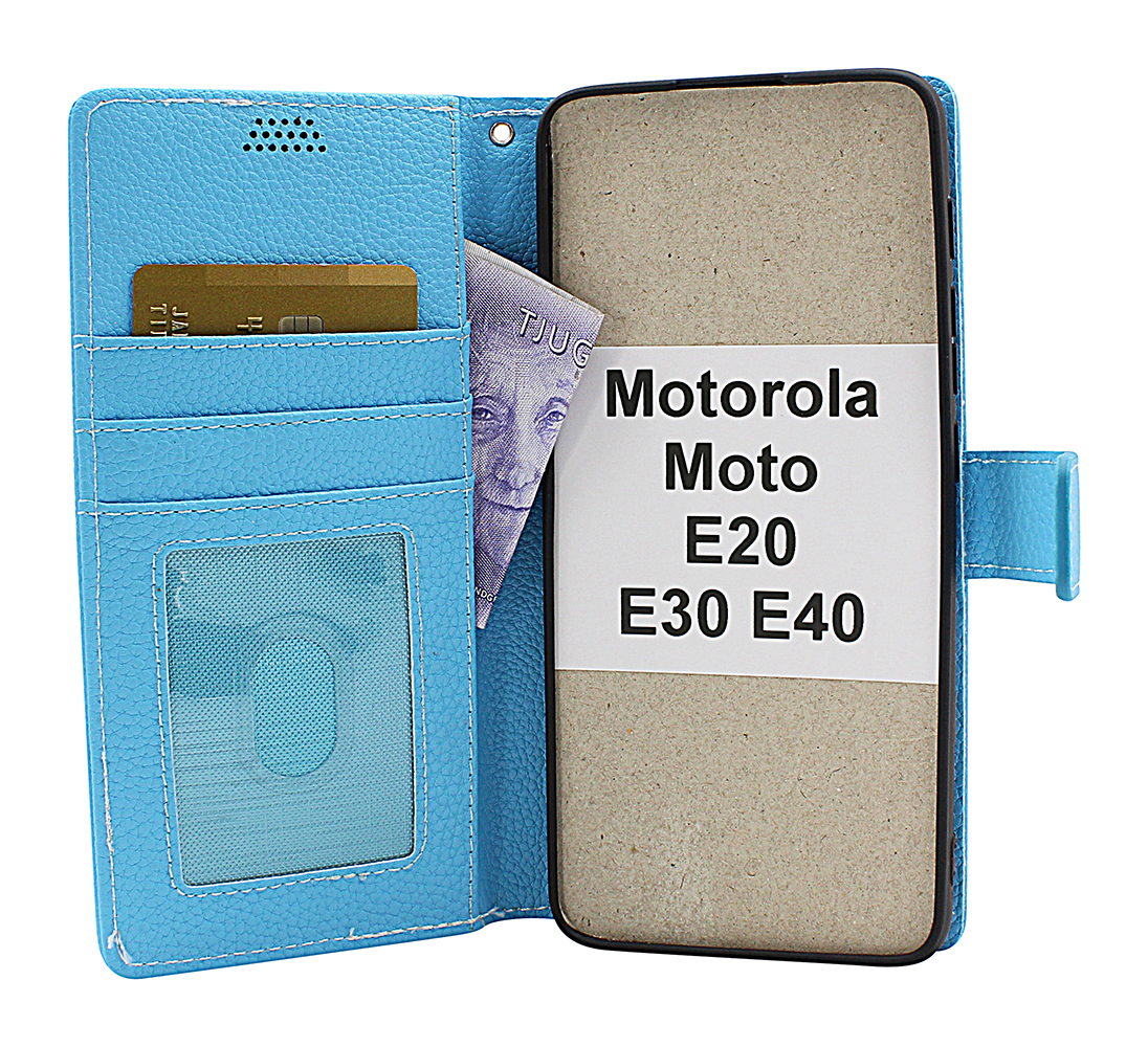 New Jalusta Lompakkokotelo Motorola Moto E20 / E30 / E40