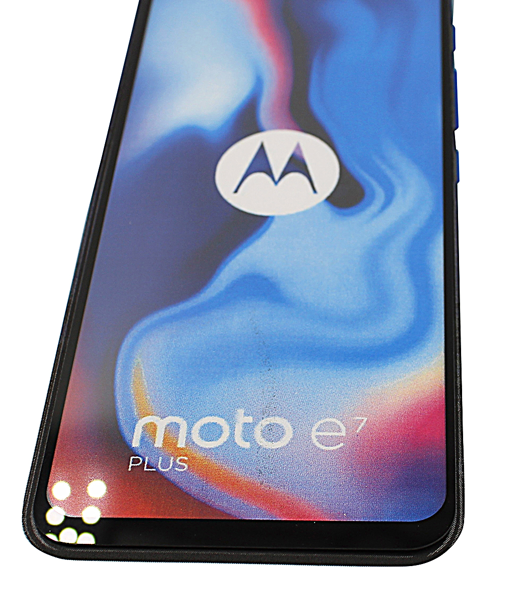 billigamobilskydd.se Full Frame Karkaistusta Lasista Motorola Moto E7 Plus