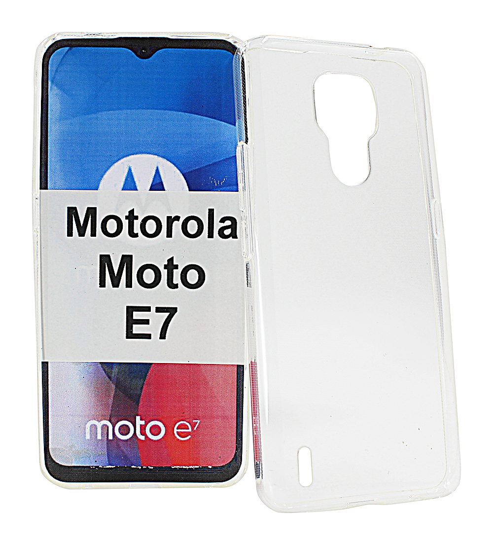 TPU-suojakuoret Motorola Moto E7