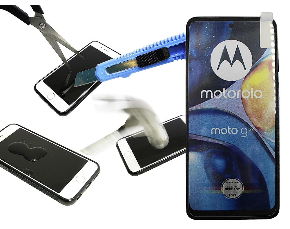 billigamobilskydd.se Nytnsuoja karkaistusta lasista Motorola Moto G22