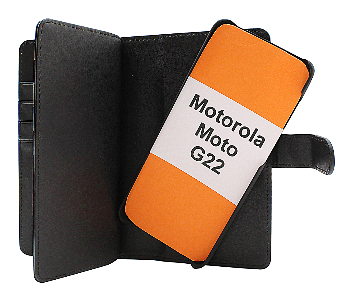 CoverIn Skimblocker XL Magnet Wallet Motorola Moto G22