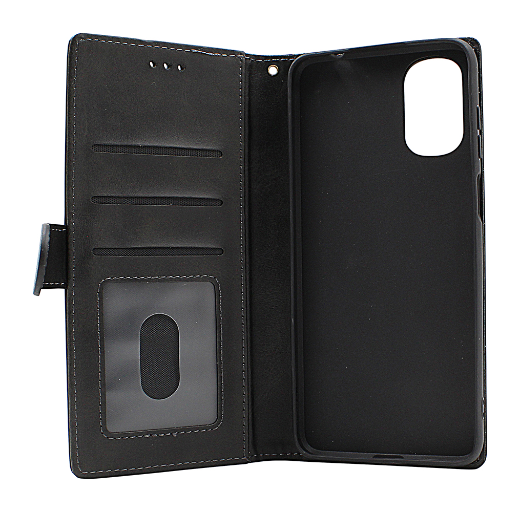 billigamobilskydd.se Zipper Standcase Wallet Motorola Moto E32s