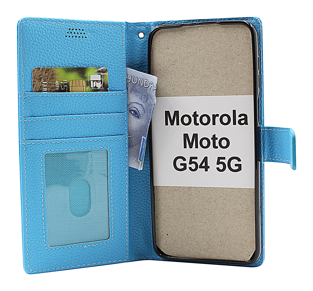 New Jalusta Lompakkokotelo Motorola Moto G54 5G