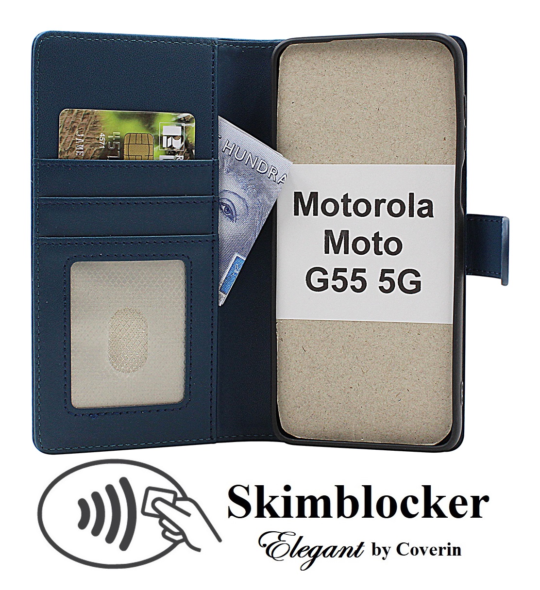Skimblocker Motorola Moto G55 5G Puhelimen Kuoret