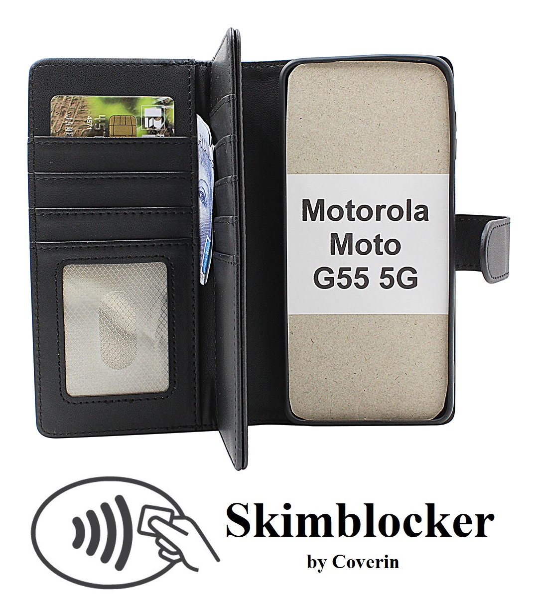 Skimblocker Motorola Moto G55 5G XL Puhelimen Kuoret