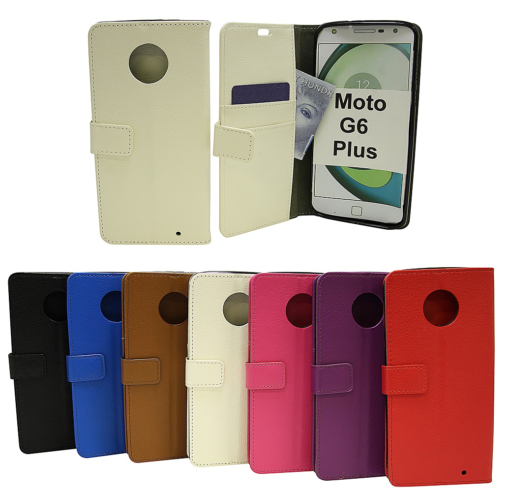 billigamobilskydd.se Jalusta Lompakkokotelo Motorola Moto G6 Plus