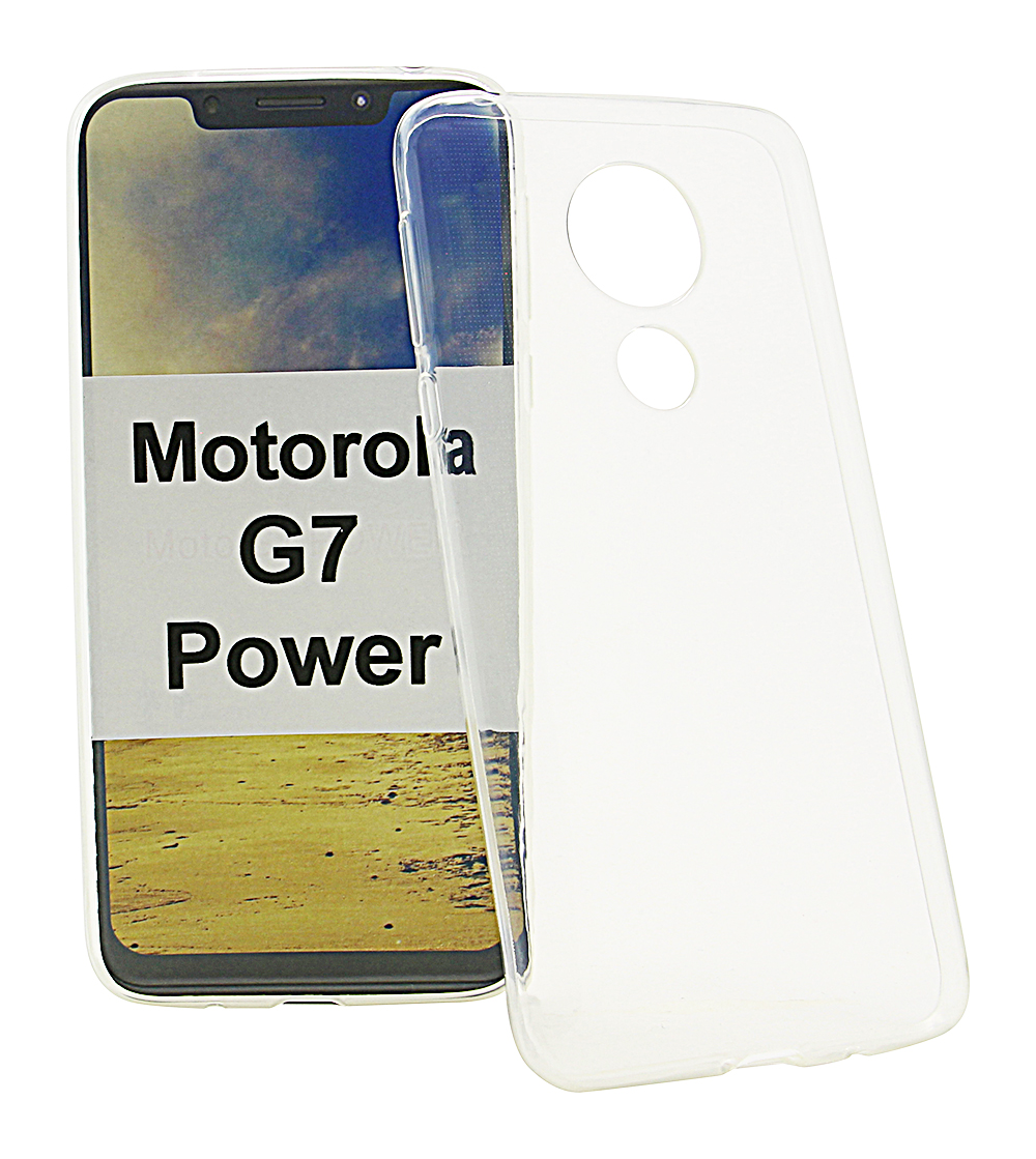 billigamobilskydd.se Ultra Thin TPU Kotelo Motorola Moto G7 Power