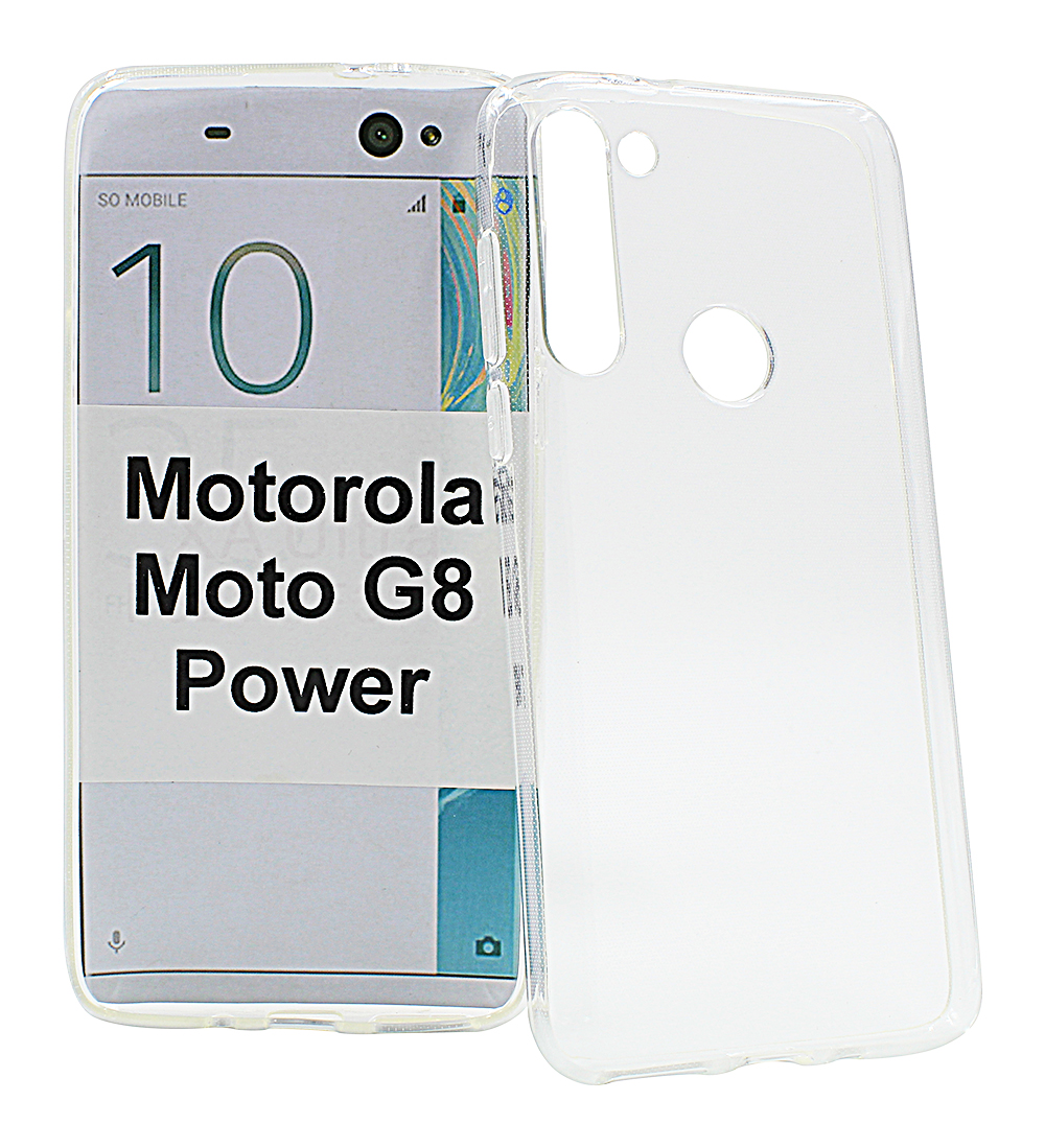 billigamobilskydd.se TPU-suojakuoret Motorola Moto G8 Power