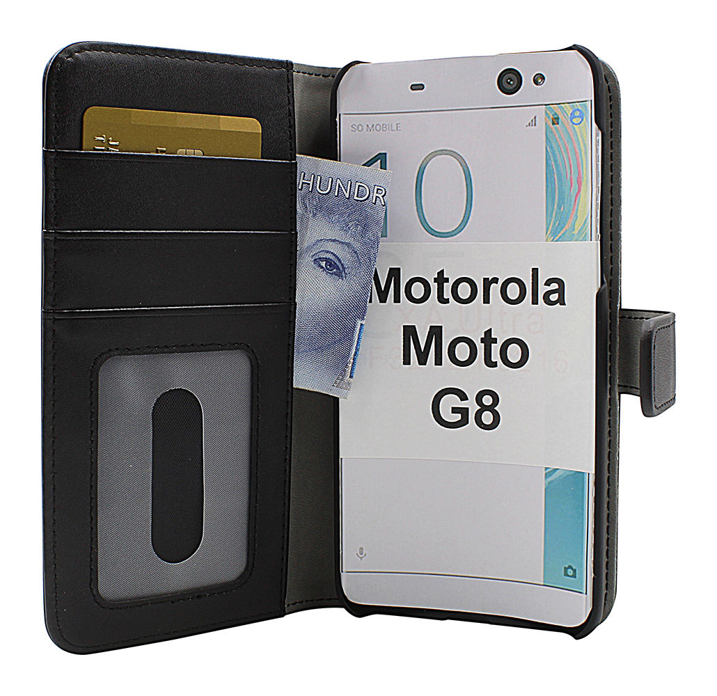 CoverIn Skimblocker Magneettikotelo Motorola Moto G8