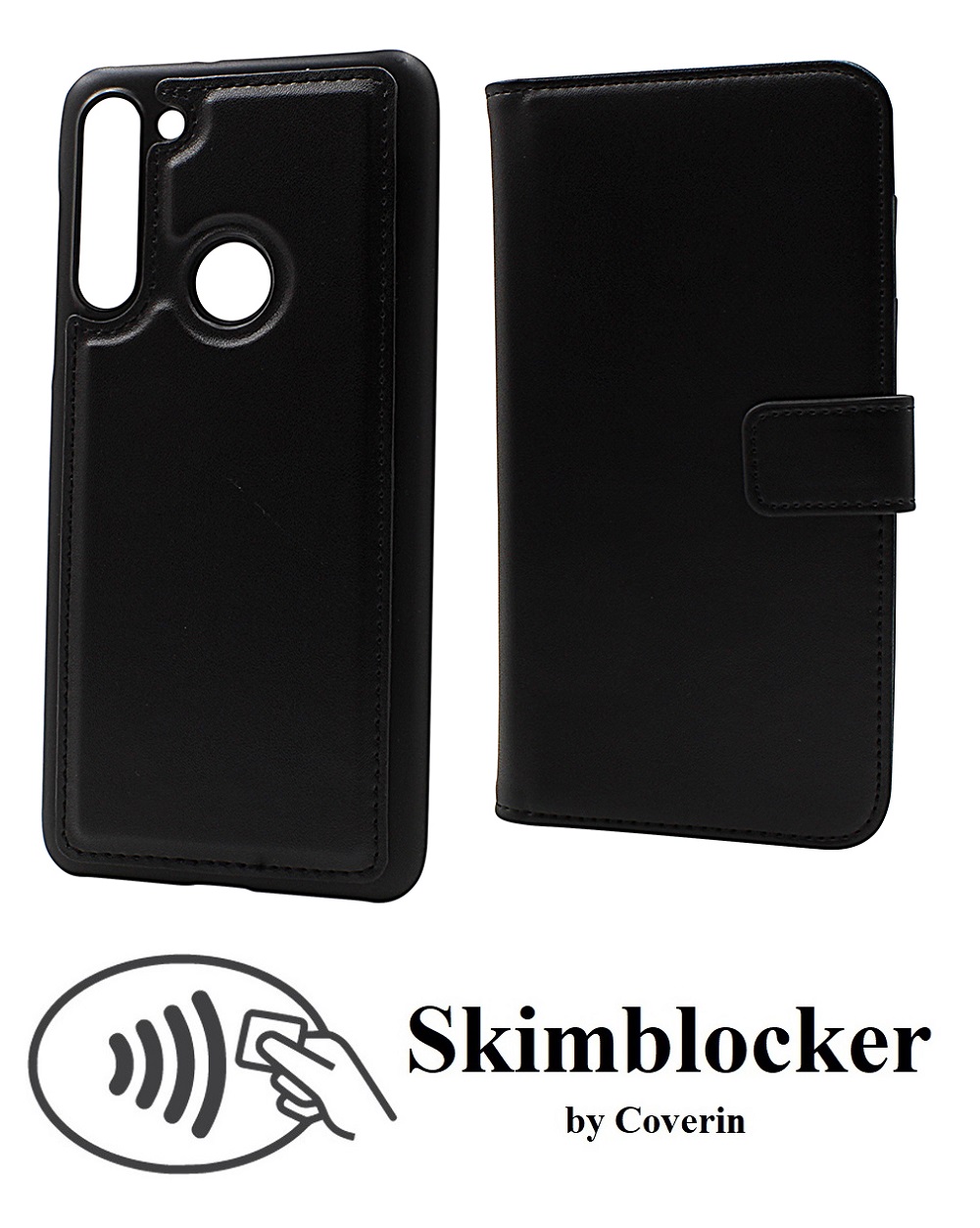 CoverIn Skimblocker Magneettikotelo Motorola Moto G8