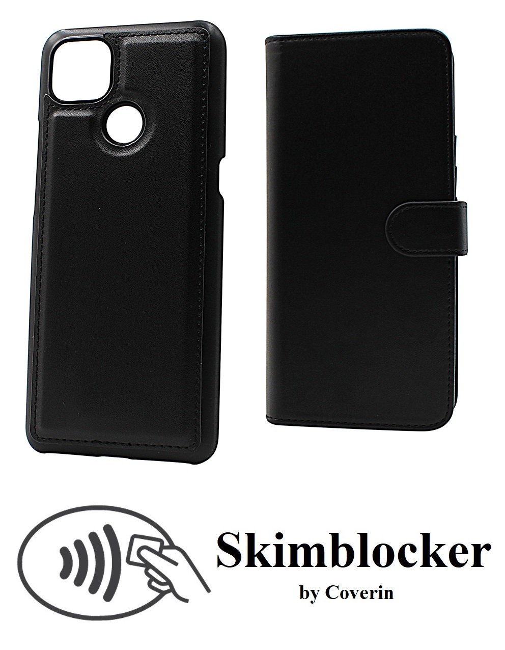 CoverIn Skimblocker XL Magnet Wallet Motorola Moto G9 Power