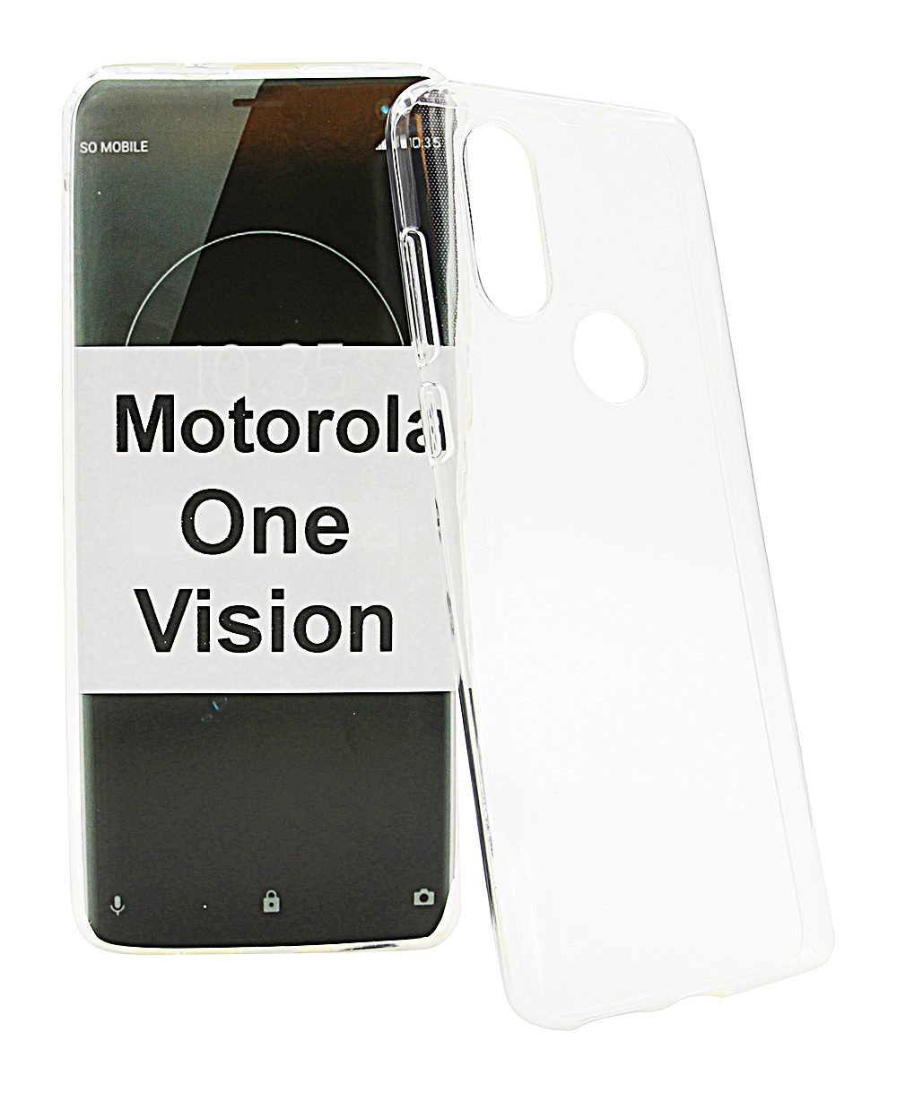 billigamobilskydd.se Ultra Thin TPU Kotelo Motorola One Vision