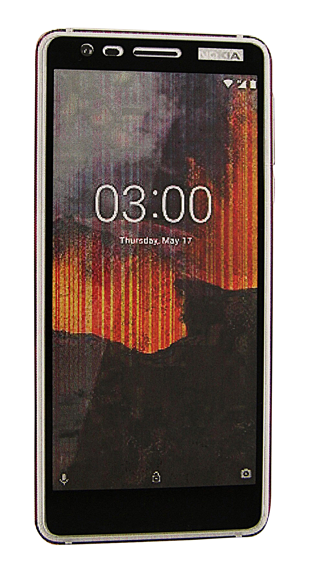 billigamobilskydd.se Full Frame Karkaistusta Lasista Nokia 3.1 (2018)