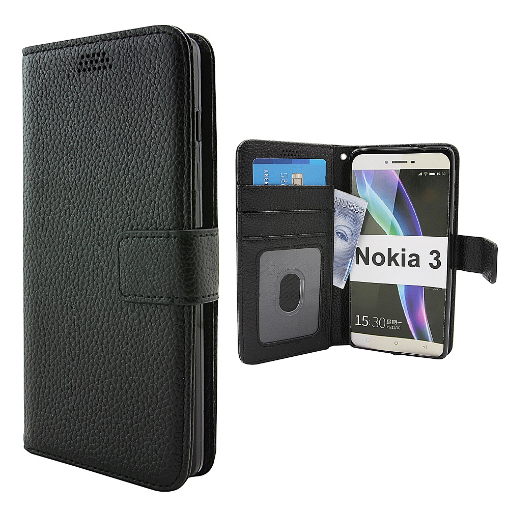 billigamobilskydd.se Jalusta Lompakkokotelo Nokia 3 (TA-1032)