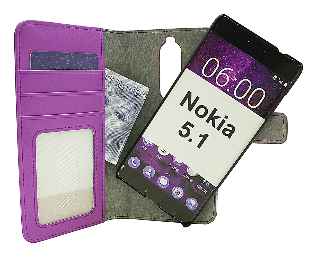 Skimblocker Magneettikotelo Nokia 5.1