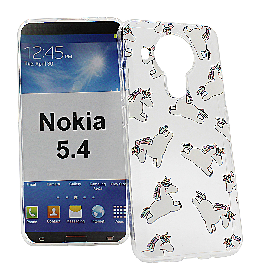 TPU-Designkotelo Nokia 5.4