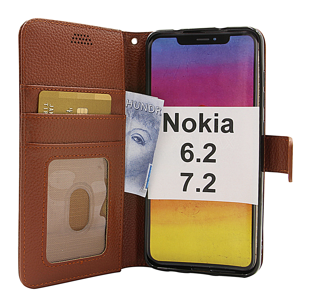 New Jalusta Lompakkokotelo Nokia 6.2 / 7.2
