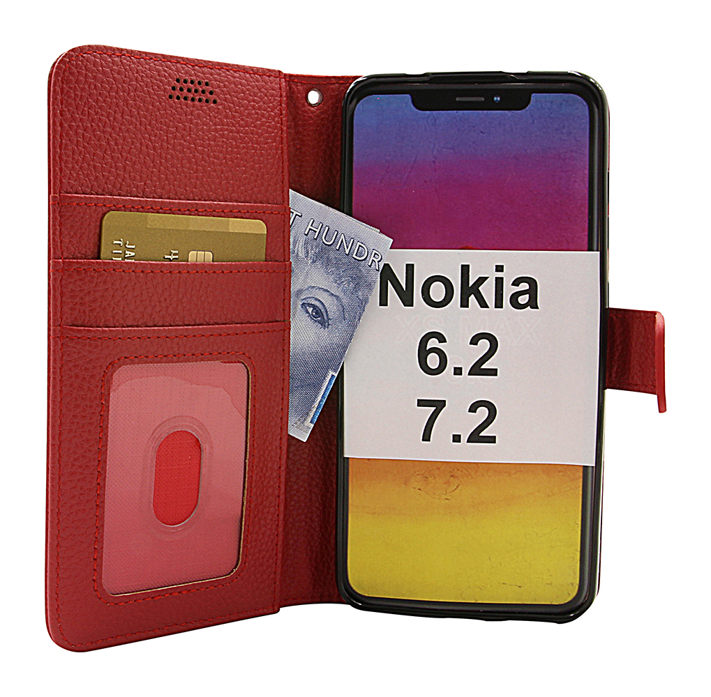 New Jalusta Lompakkokotelo Nokia 6.2 / 7.2
