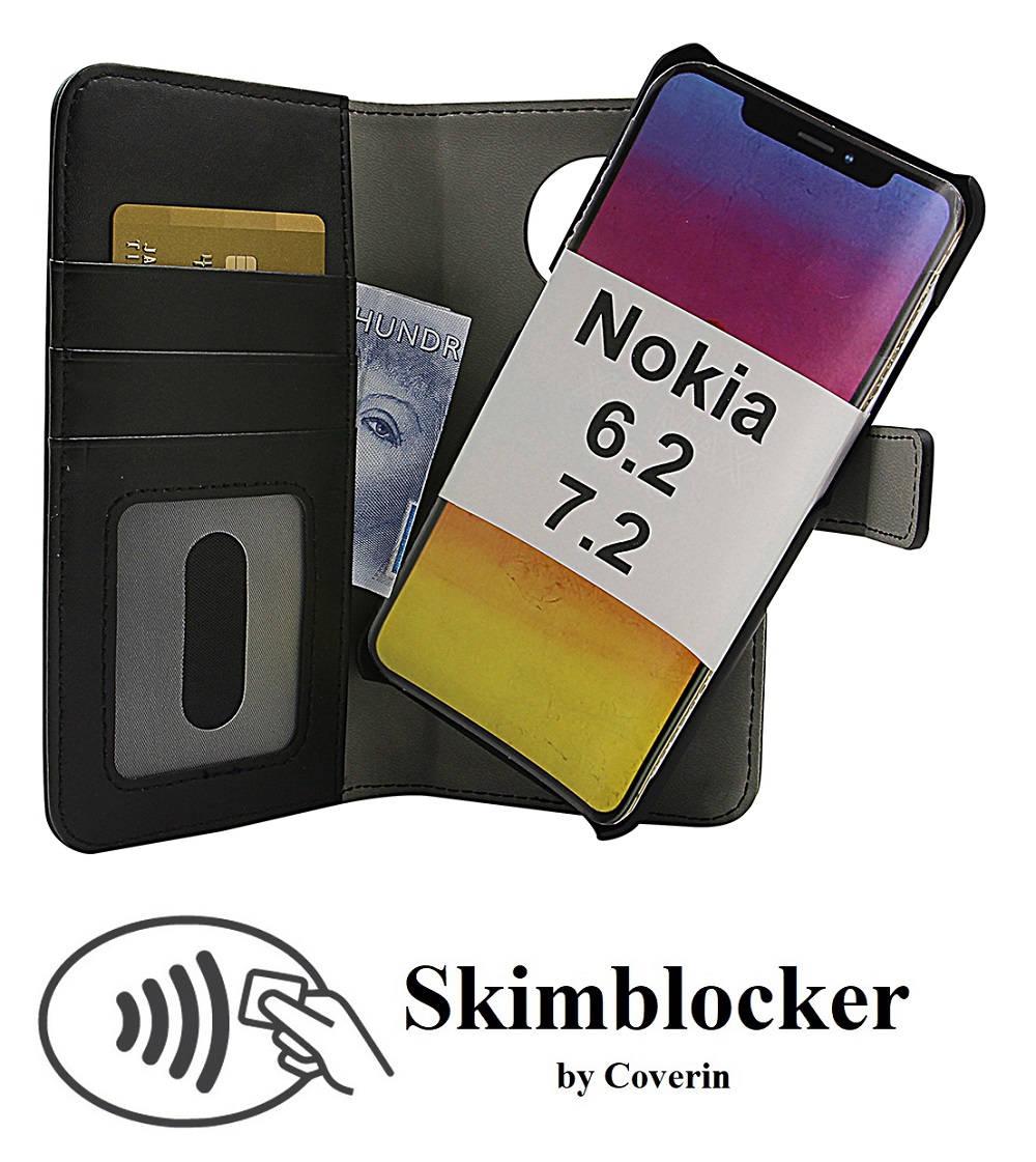 Product Image for Skimblocker Magneettilompakko Nokia 6.2 / 7.2