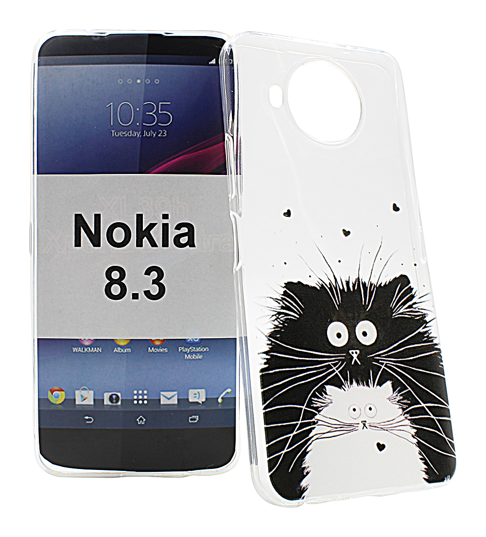 TPU-Designkotelo Nokia 8.3