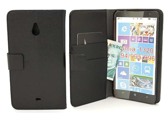 billigamobilskydd.se Jalusta Lompakkokotelo Nokia Lumia 1320