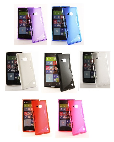 billigamobilskydd.se S-Line TPU-muovikotelo Nokia Lumia 730/735