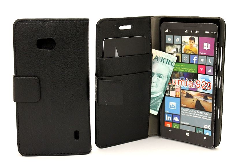 billigamobilskydd.se Jalusta Lompakkokotelo Nokia Lumia 930