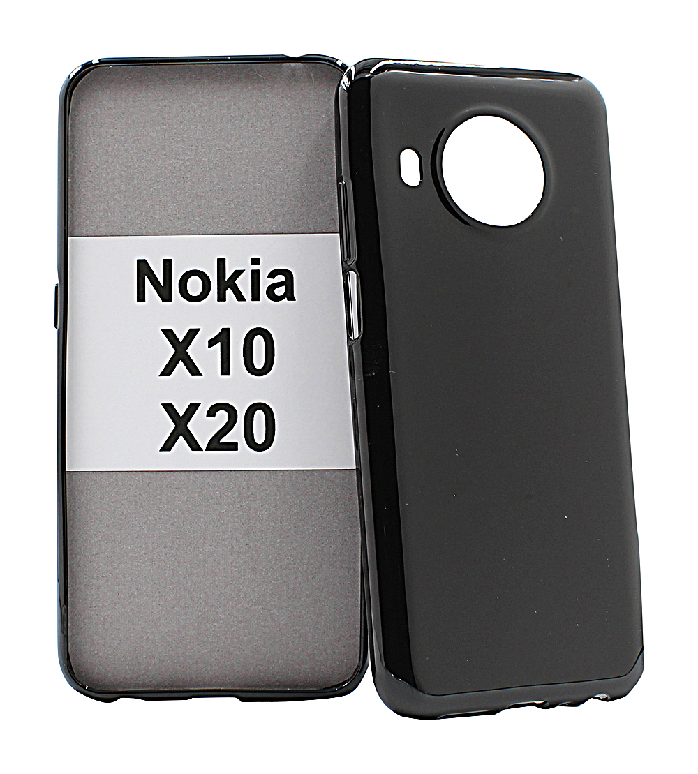 billigamobilskydd.se TPU-suojakuoret Nokia X10 / Nokia X20