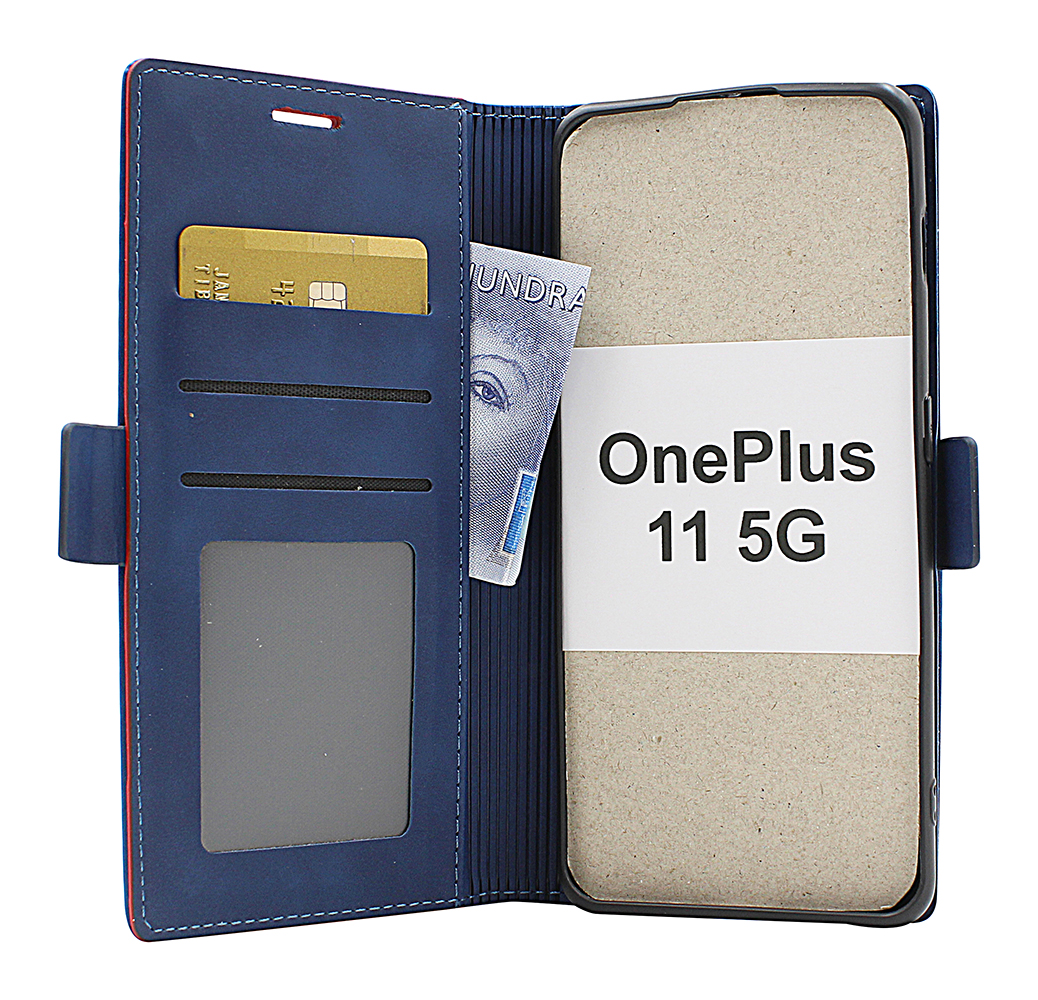 Luksuskotelo Standcase Wallet OnePlus 11 5G